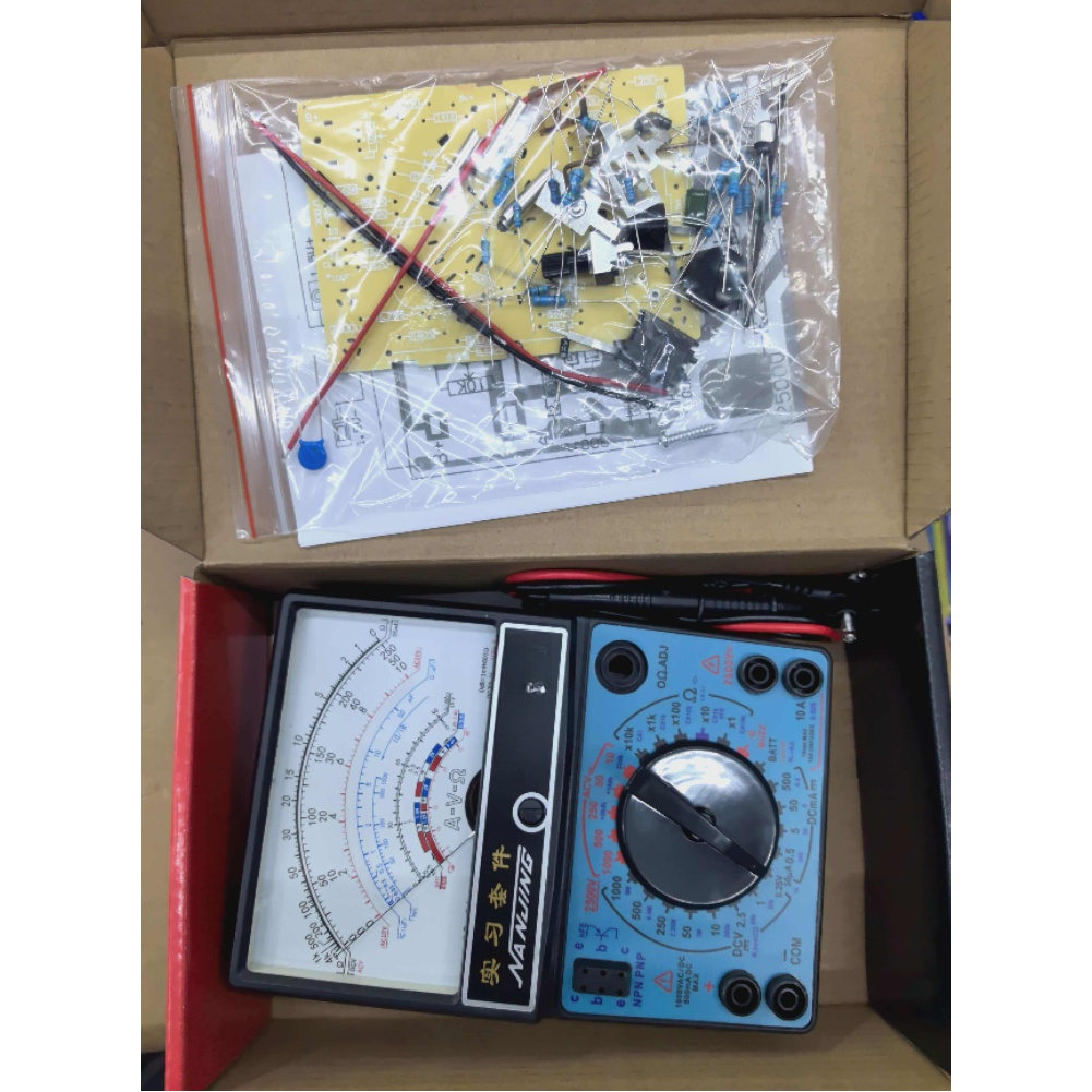 Diy Electronics Tools - MF47 Analog Multimeter Kit DIY Assembly