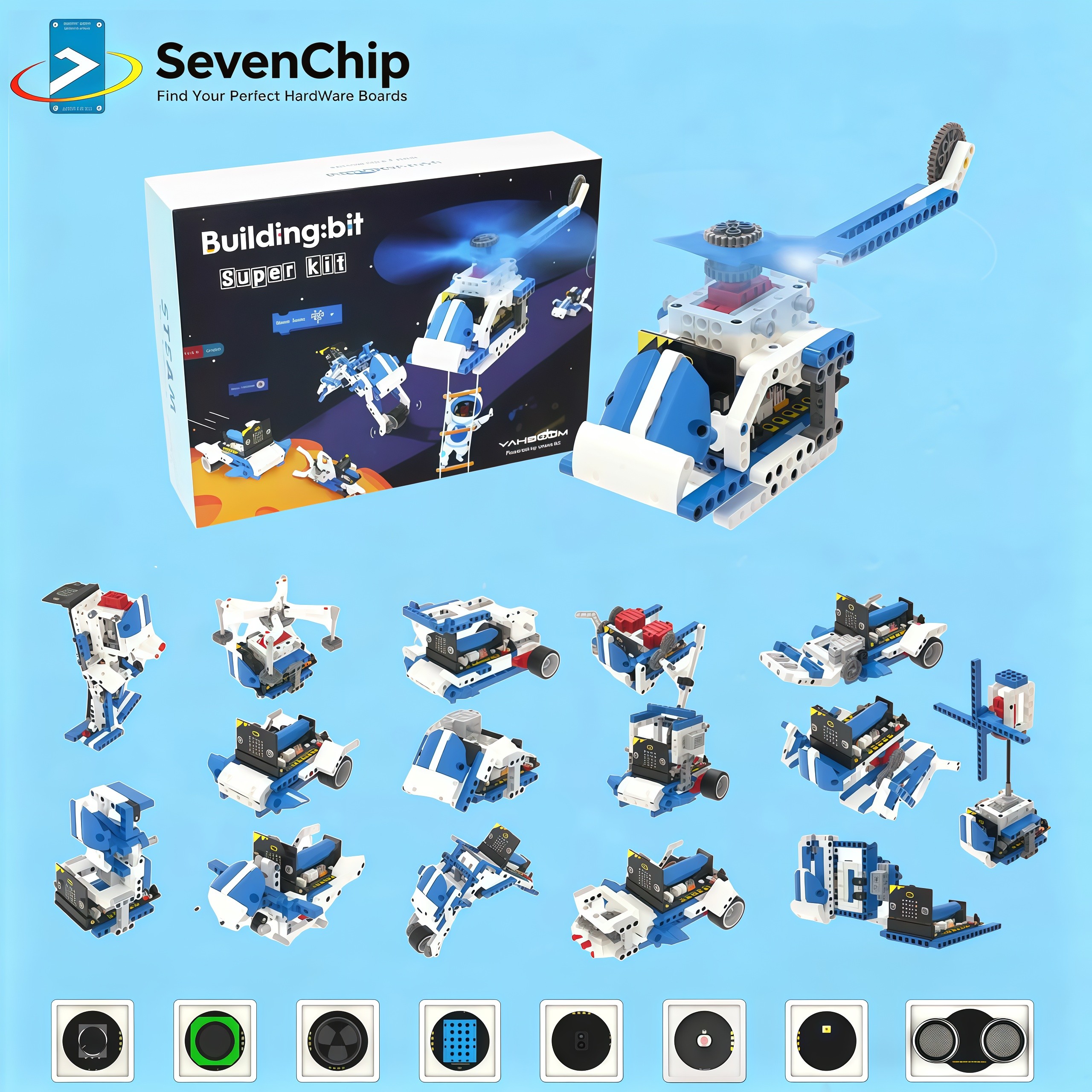 Diy In Electronics - BBC Microbit V2 Building Block Robot