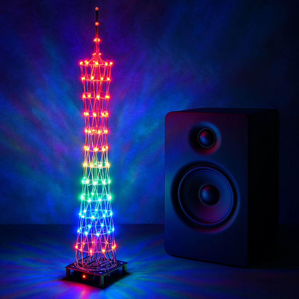 Diy Electronics India - DIY LED Small Guangzhou Tower Color