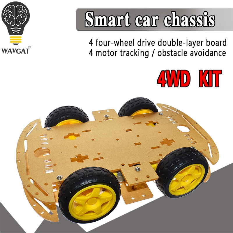 Diy Electronics India - For Arduino UNO R3 Robot 4WD