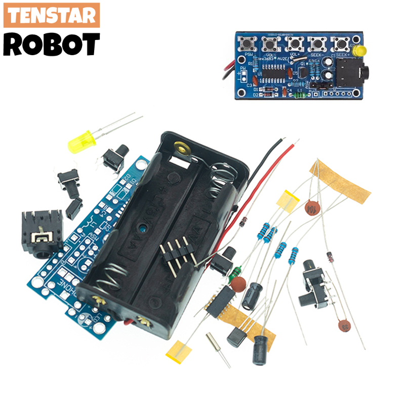 Diy Robot Electronics Kit - RDA5807 DIY Electronic Kits Wireless Stereo