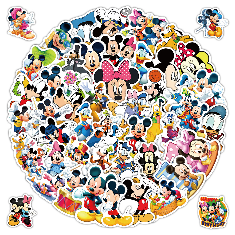 Diy Mouse Electronics - 52PCS Disney Classic Anime Mickey Mouse