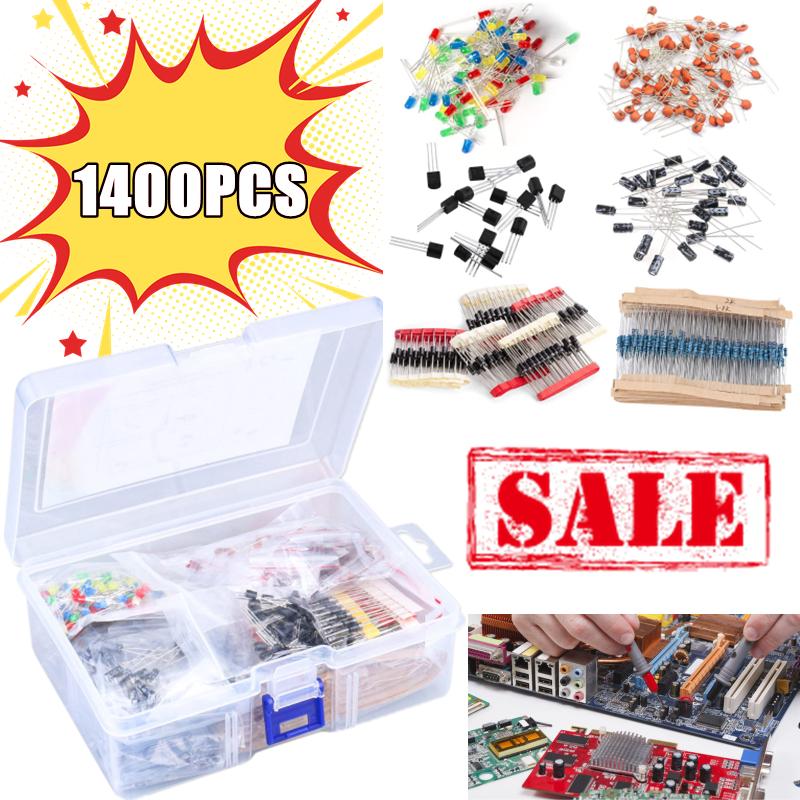 Diy Electronics Basics - New 1400PCS Basic Electronic Components Kits
