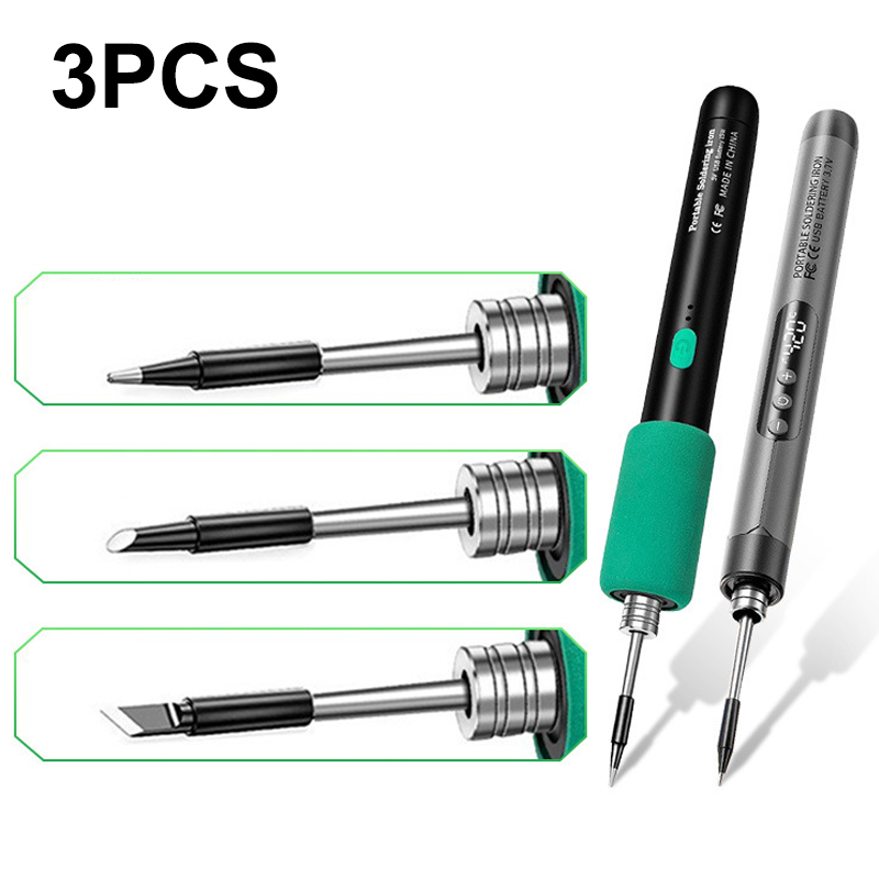 Diy Electronics Tools - 3Pcs USB Soldering Iron Tip with