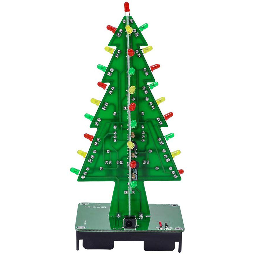 Diy Electronics Set - DIY Christmas Tree LED Flash Kit