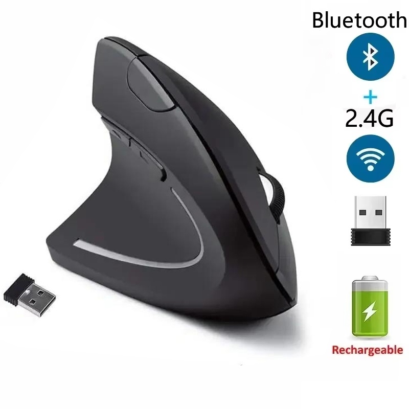 Diy Mouse Electronics - Ergonomic Vertical Mouse 2.4GHz Wireless Optical