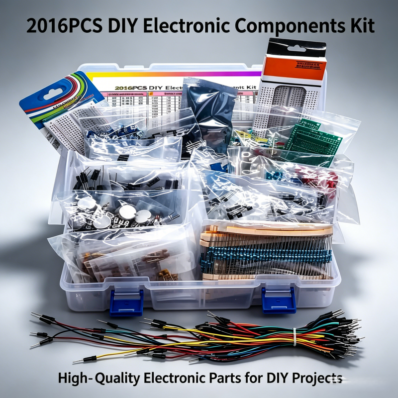 Diy Electronics Basics - 2016PCS Full Electronic Components Assortment Kit