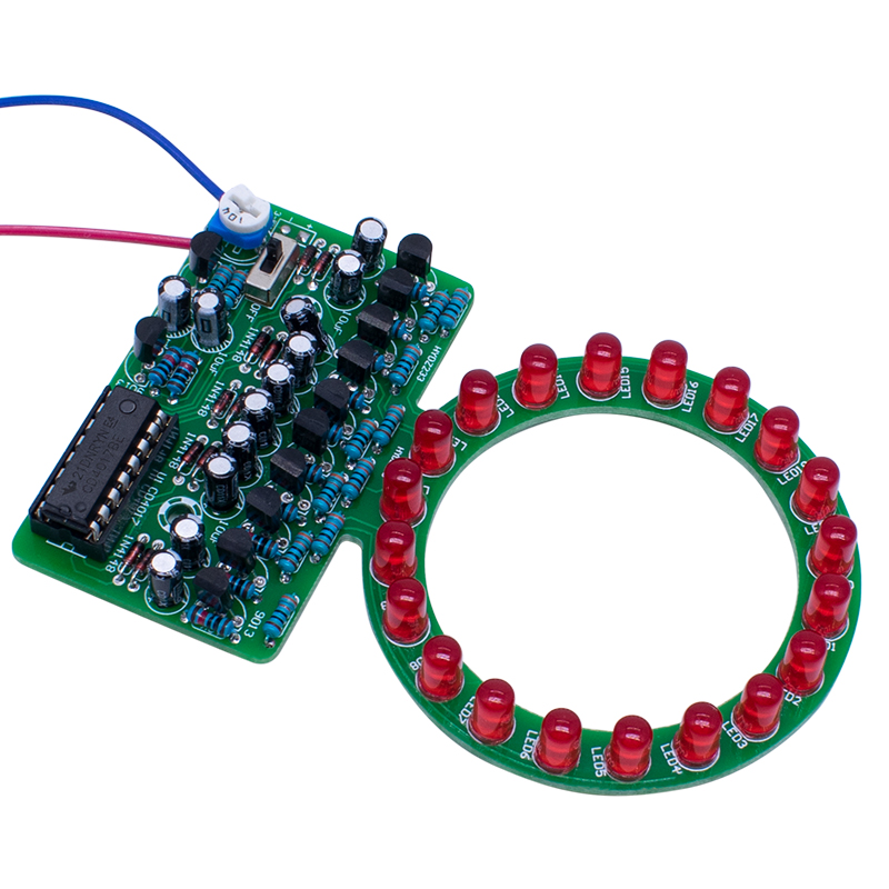 CD4017 Ring Gradient LED Flowi - Diy Electronics Projects For Students のレビューと価格