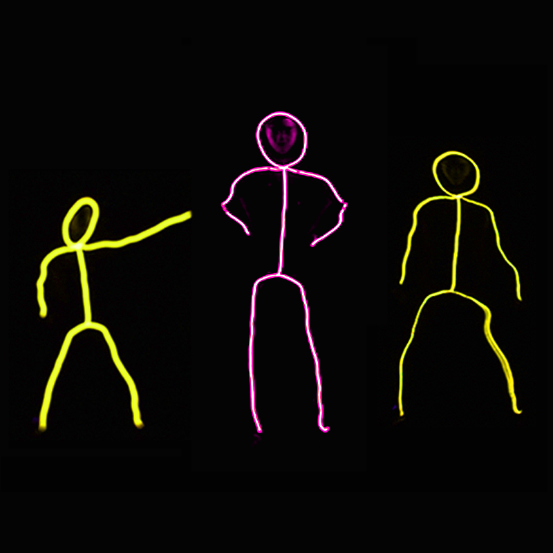 Cosplay Matchstick Men Costume - Diy Electronics Set のレビューと価格