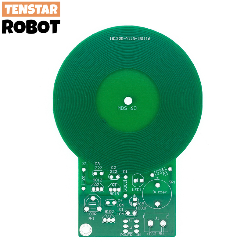 JS-60 DIY Metal Detector Kit   - Diy Robot Electronics Kit のレビューと価格