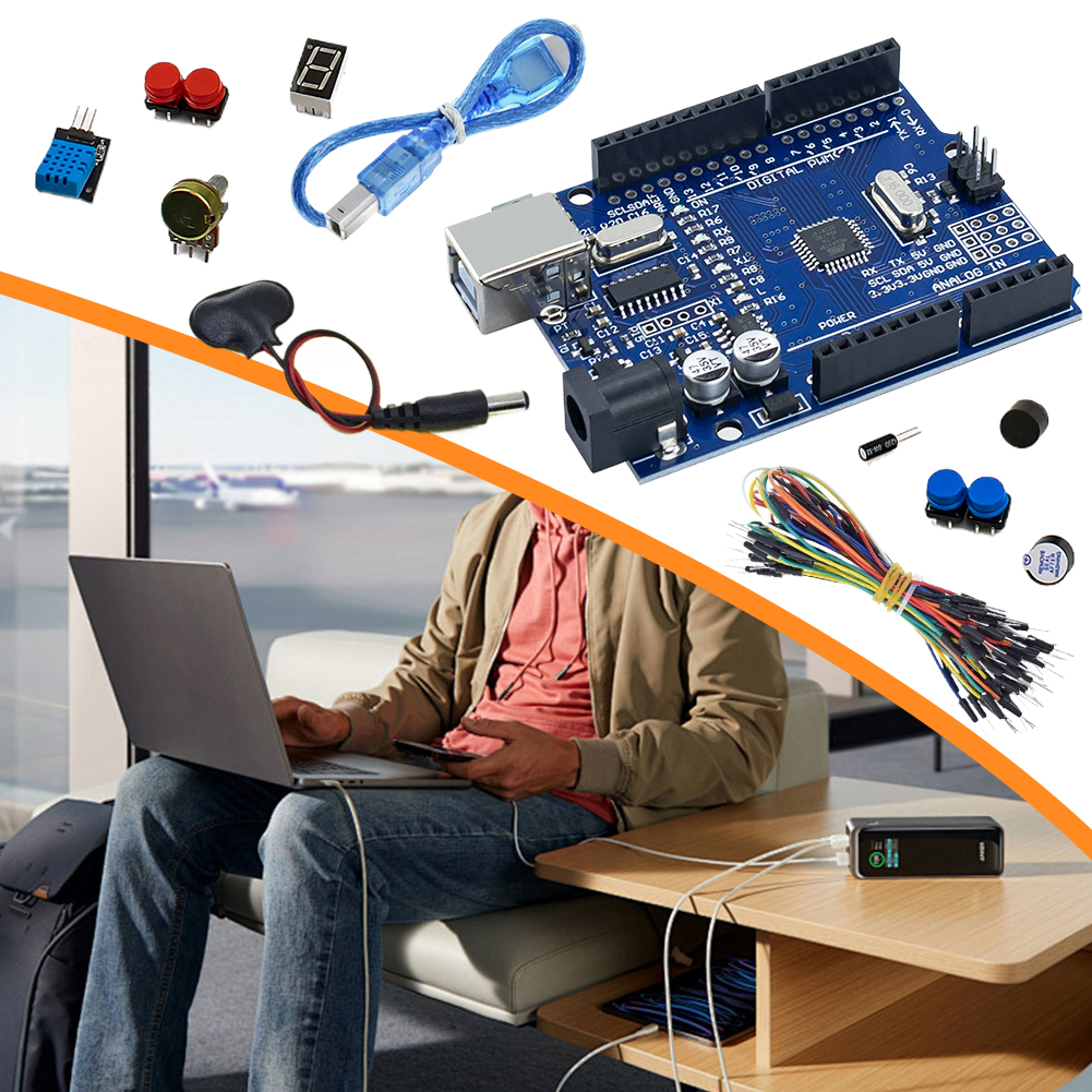 Basic Starter Kit with Breadbo - Diy Electronics Basics のレビューと価格