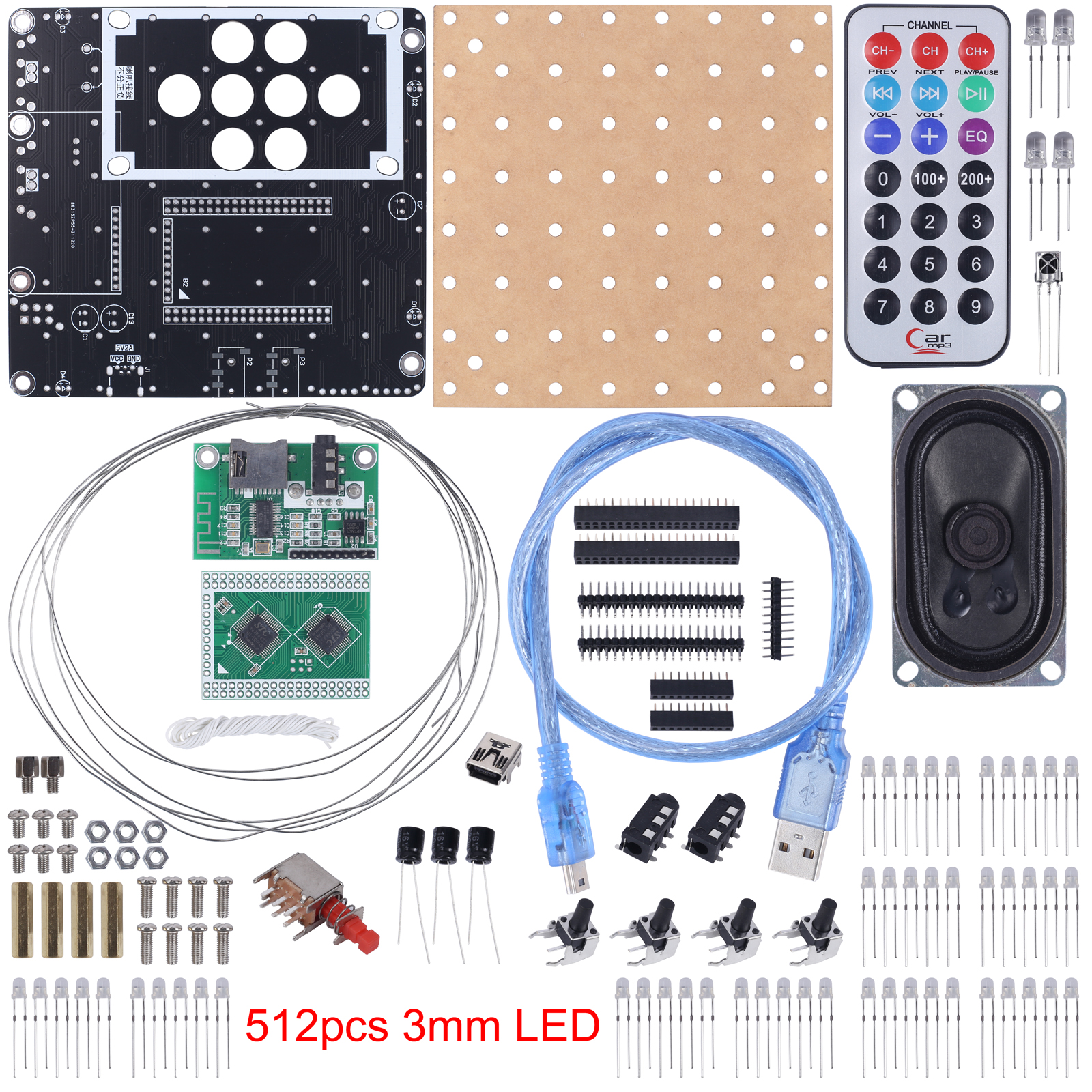 DIY Electronic Kit RGB Music L - Diy Electronics India のレビューと価格