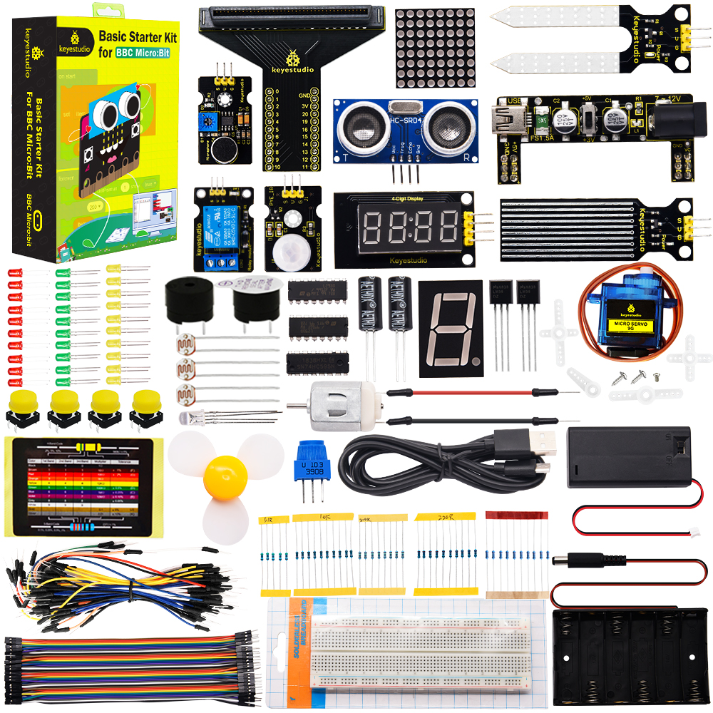 Keyestudio Microbit V2 Basic S - Diy Electronics Basics のレビューと価格