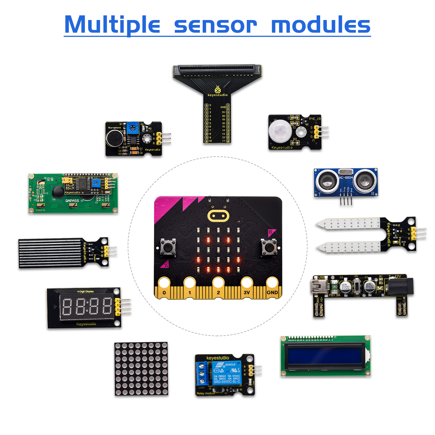 Keyestudio Microbit V2 Basic S - Diy Electronics Basics のレビューと価格