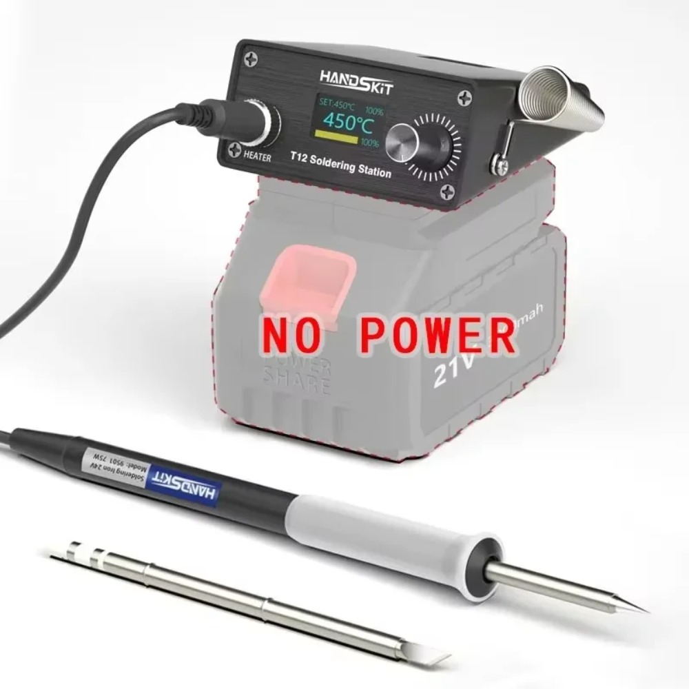T12 Cordless Portable Solderin - Diy Soldering Station No Electronics のレビューと価格