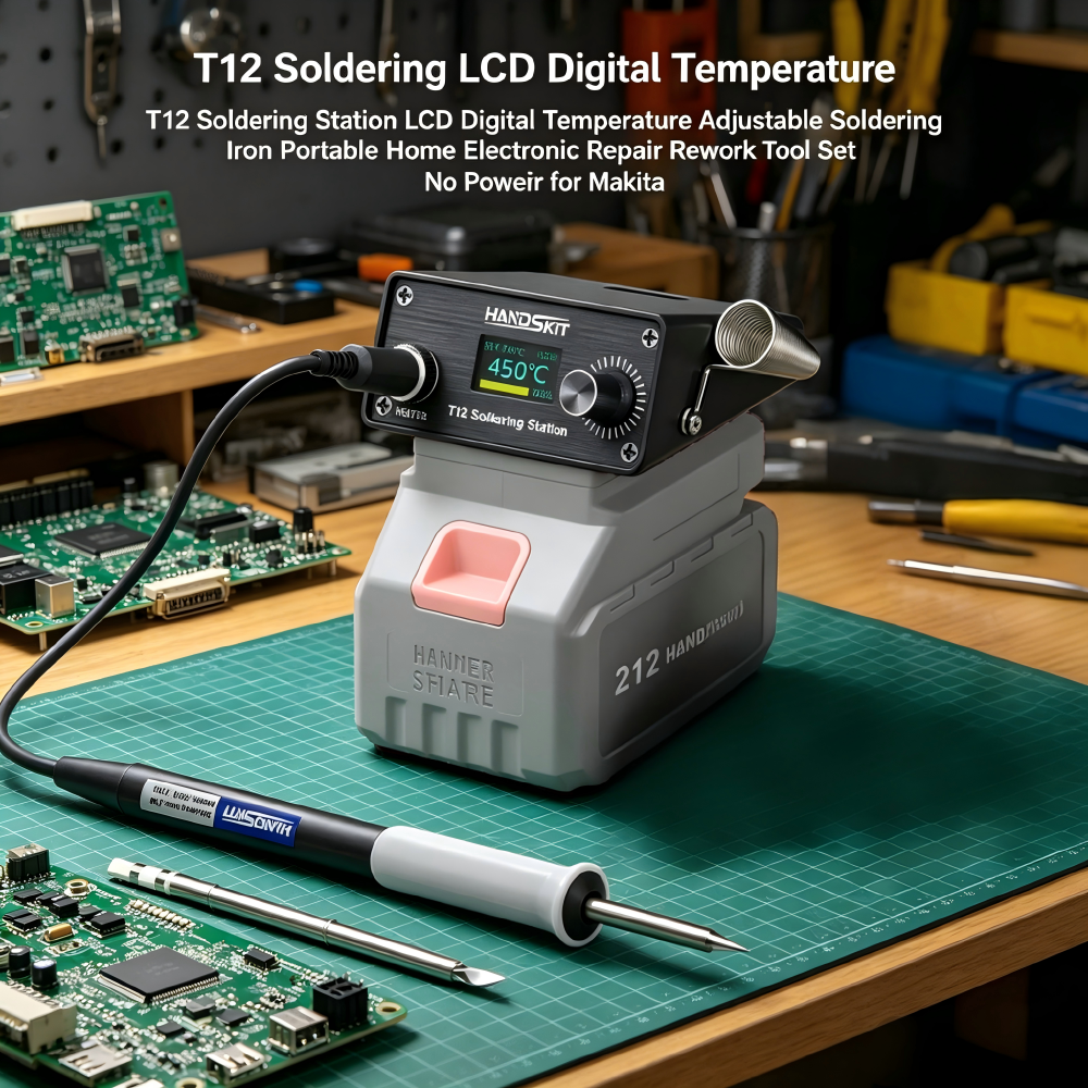 T12 Cordless Portable Solderin - Diy Soldering Station No Electronics のレビューと価格