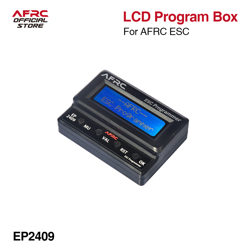 AFRC EP2409 LCD ESC programmer - Diy In Electronics のレビューと価格