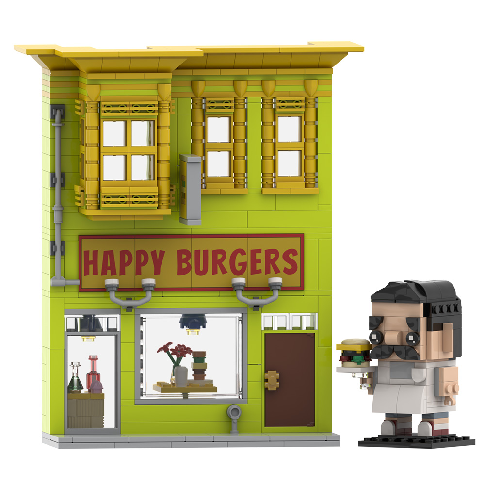 Gobricks MOC Bobs Burgers Buil - Diy Electronics Shop のレビューと価格