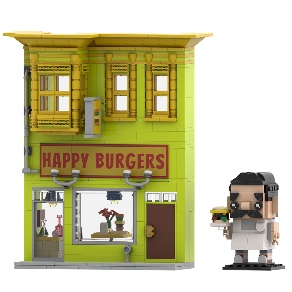 Gobricks MOC Bobs Burgers Buil - Diy Electronics Shop のレビューと価格