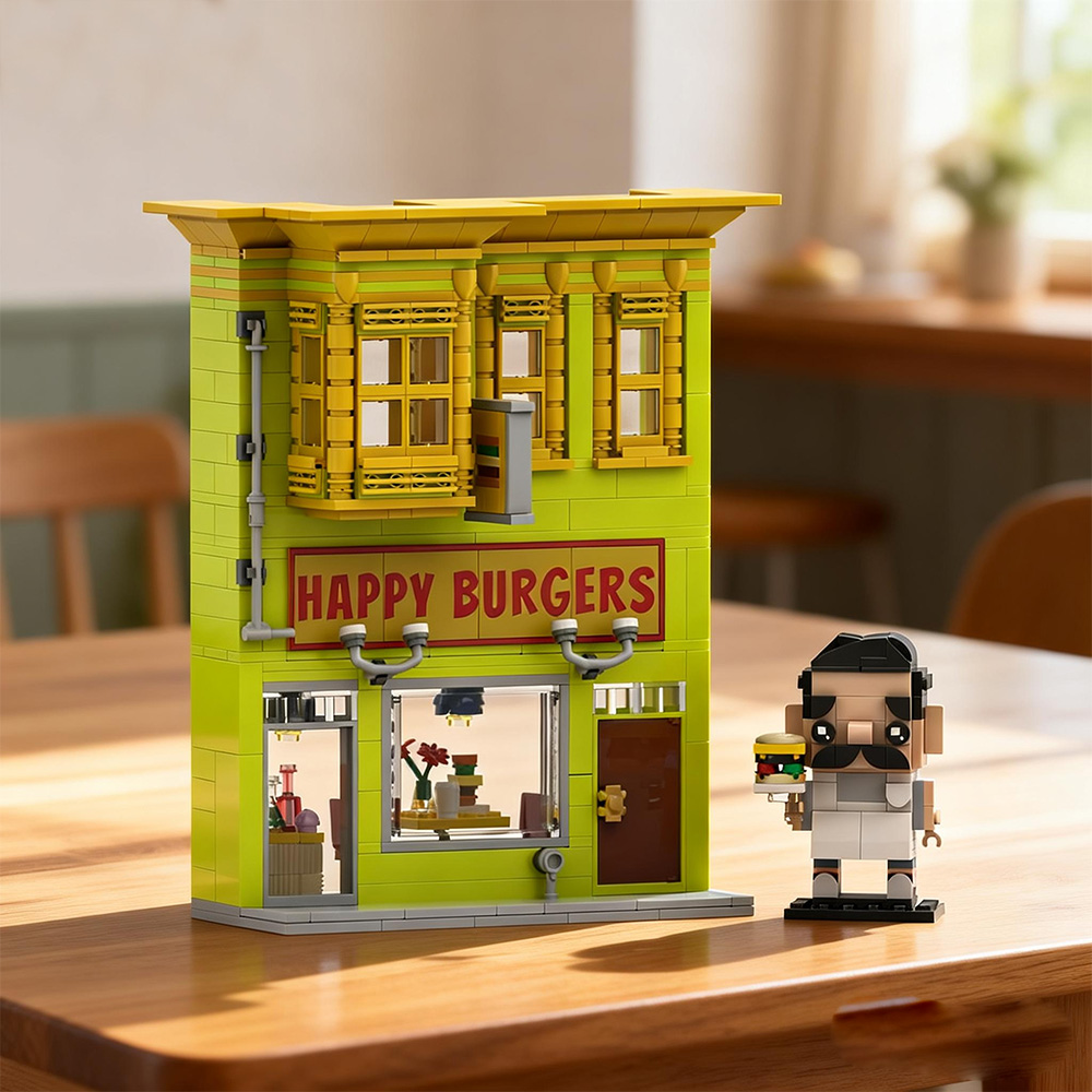 Gobricks MOC Bobs Burgers Buil - Diy Electronics Shop のレビューと価格