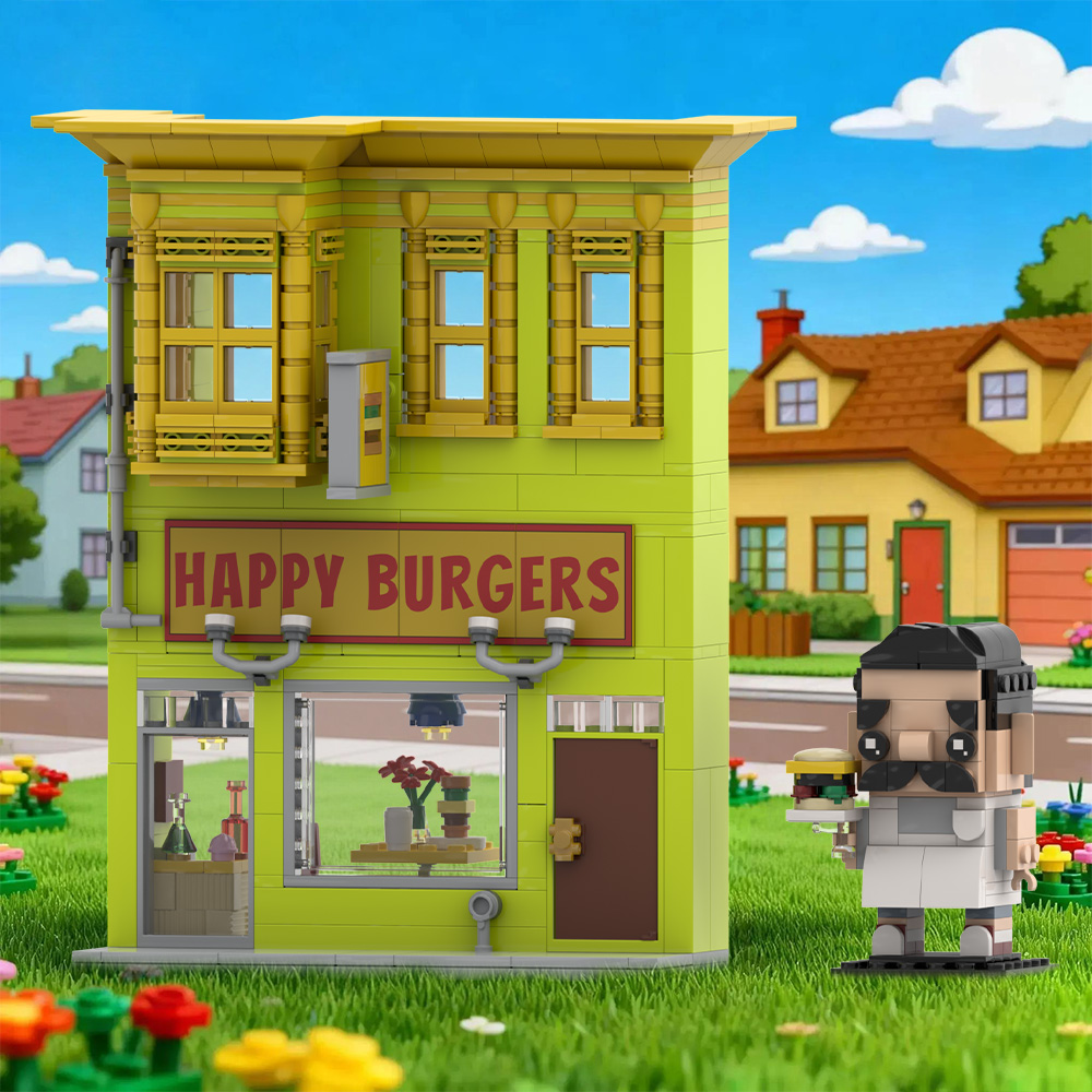 Gobricks MOC Bobs Burgers Buil - Diy Electronics Shop のレビューと価格