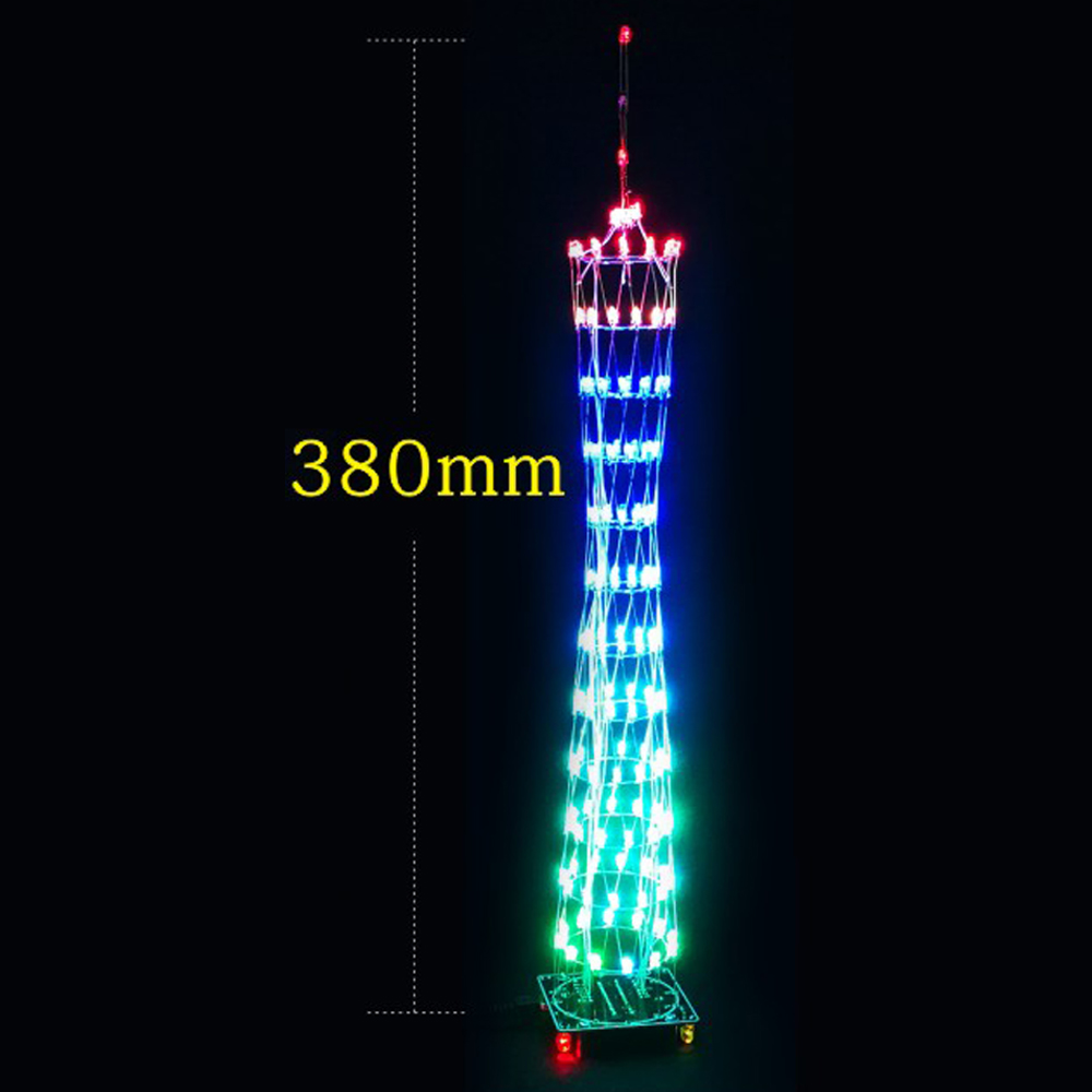 DIY LED Small Guangzhou Tower  - Diy Electronics India のレビューと価格