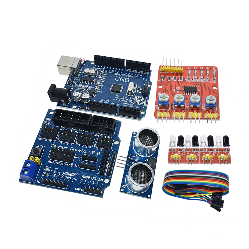 For Arduino UNO R3 Robot 4WD C - Diy Electronics India のレビューと価格