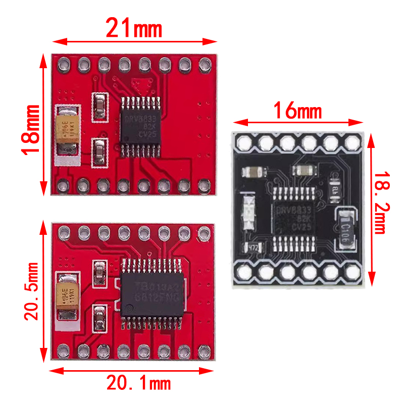 TB6612 DRV8833 Dual Motor Driv - L298N Motor Driver のレビューと価格