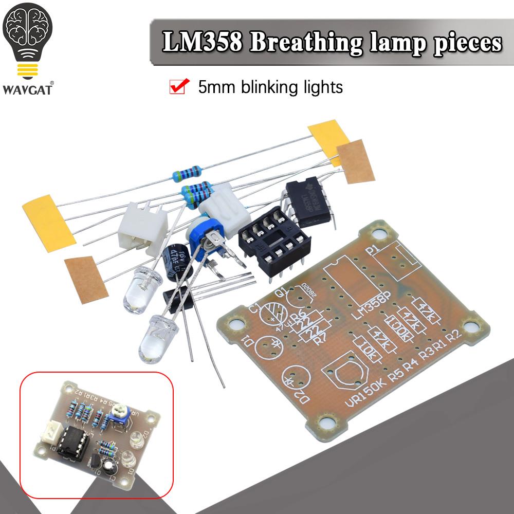 WAVGAT LM358 LED Breathing Lig - Useful Diy Electronics Projects のレビューと価格