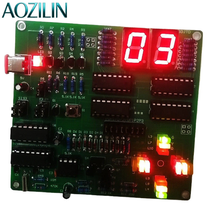 AOZILIN Digital Circuit Traffi - Diy Electronics Course のレビューと価格