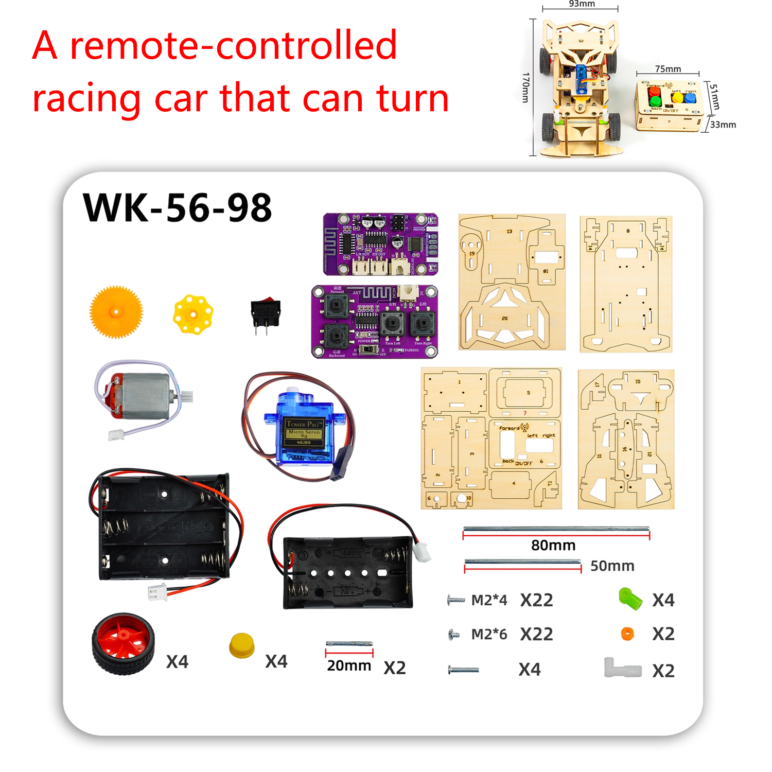 DIY Remote Control Steering Ca - Diy Electronics Projects For Students のレビューと価格