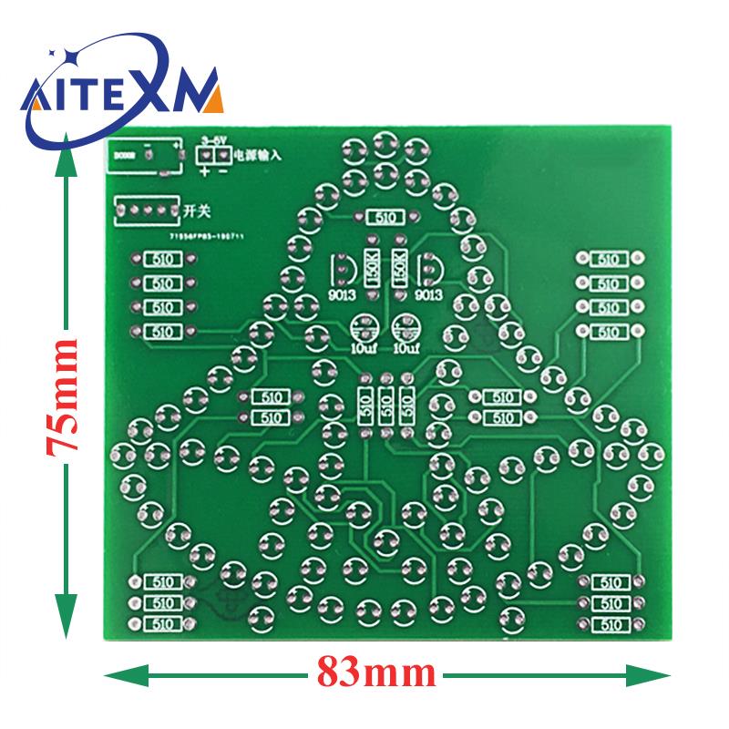 DC 3-5V DIY LED Swing Wind Chi - Diy Robot Electronics Kit のレビューと価格