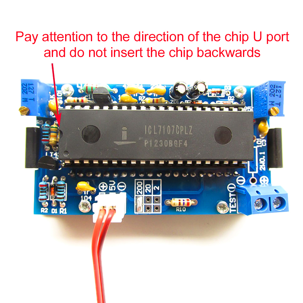 ICL7107 Voltmeter DIY Kit Part - Diy Electronics Kids のレビューと価格