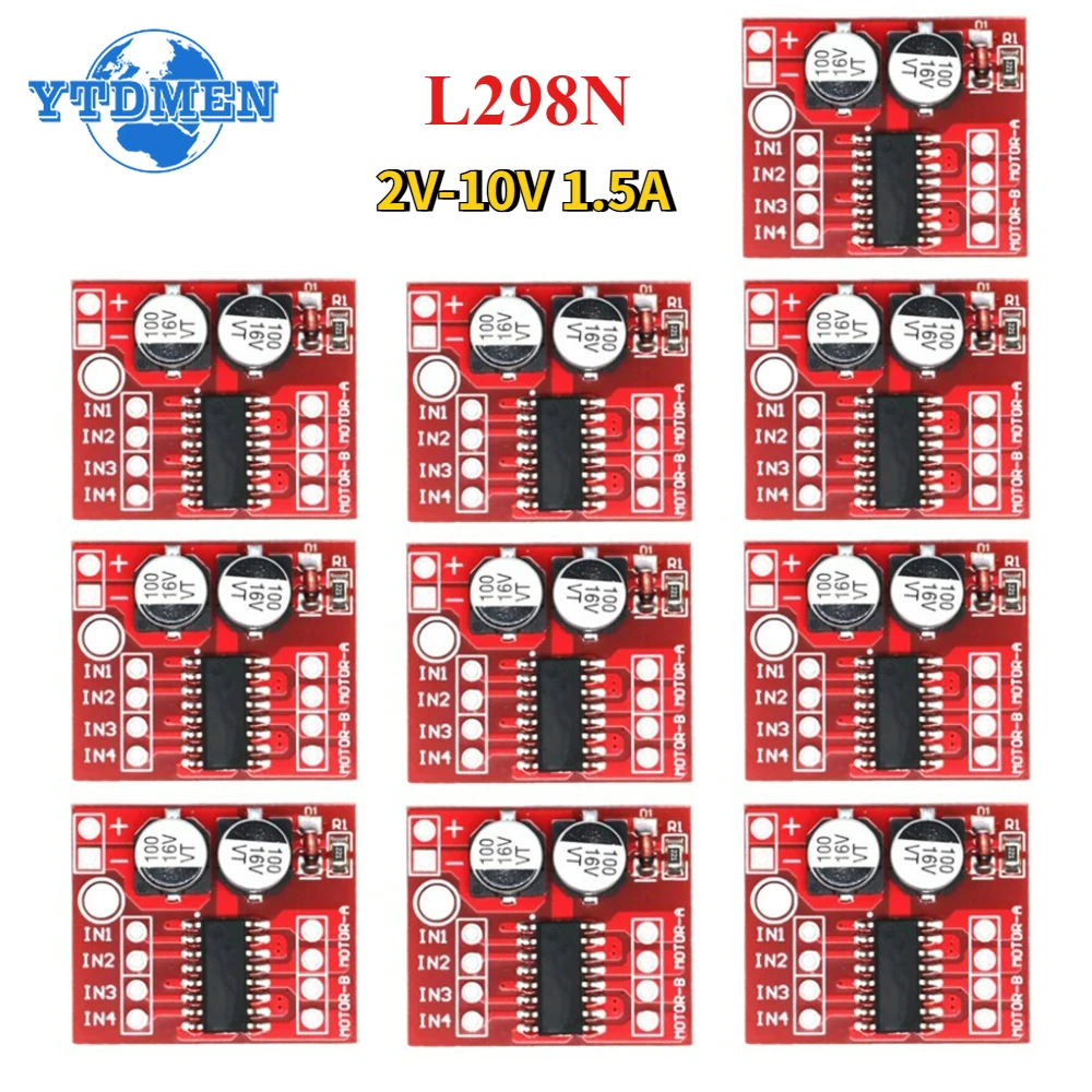 1/5/10pcs MX1508 DC Motor Driv - L298N Motor Driver のレビューと価格