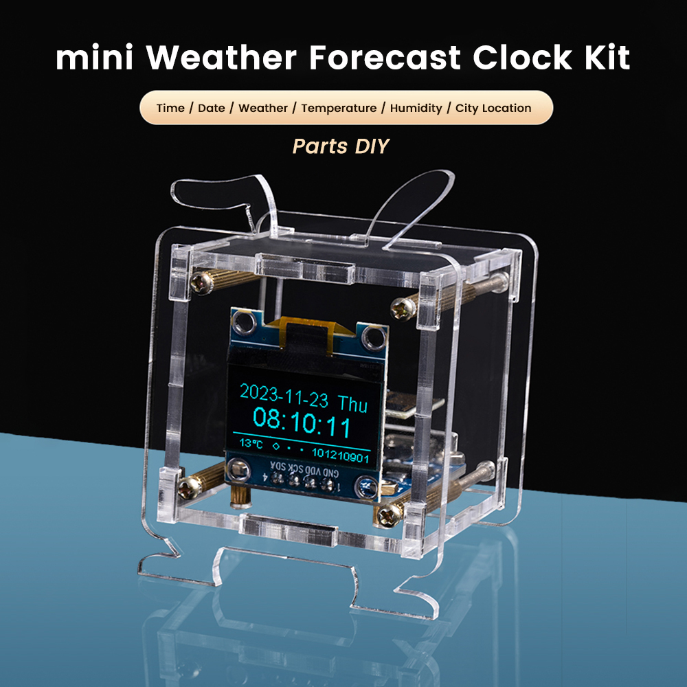 ESP8266 DIY Digital Clock Kit  - Diy Soldering Station No Electronics のレビューと価格