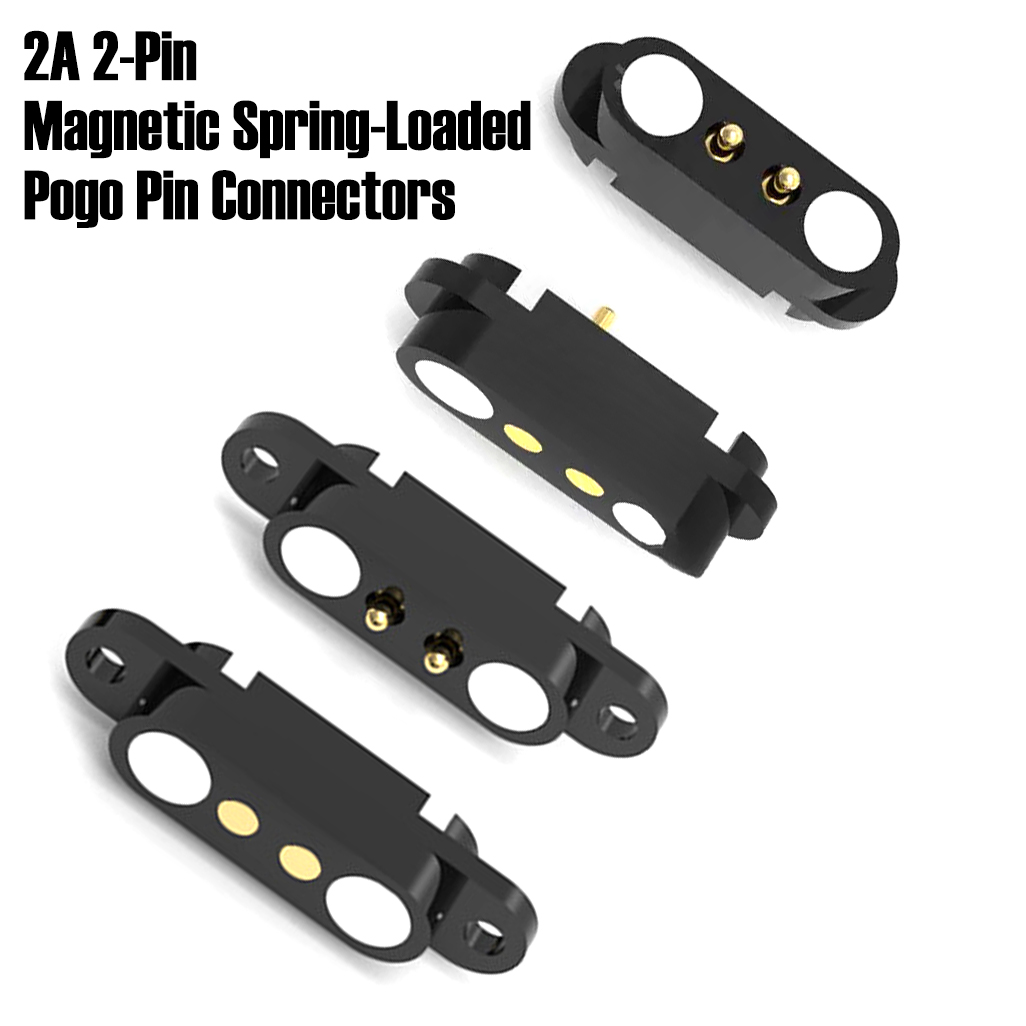 1 Set 2A 2-Pin Magnetic Spring - Diy Electronics Tools のレビューと価格
