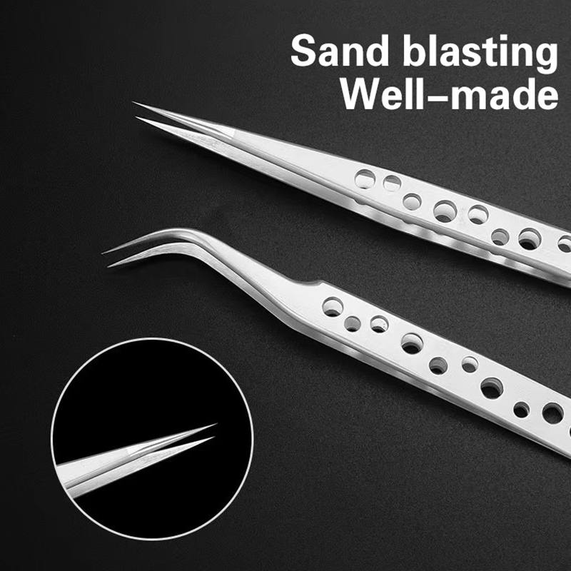 2pcs Industrial Tweezers Elect - Diy Electronics Set のレビューと価格