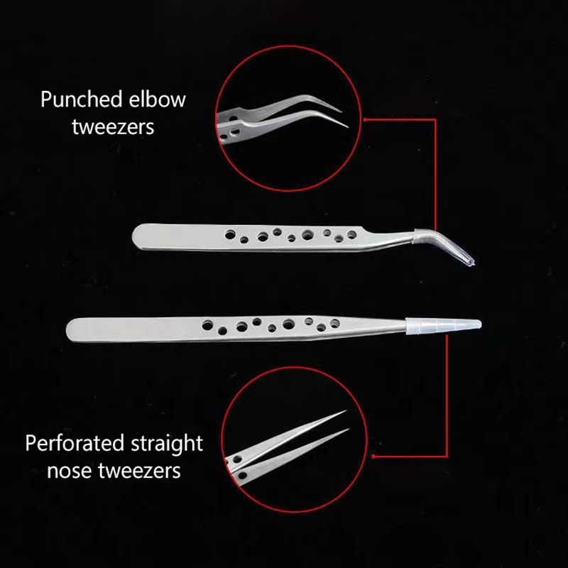 2pcs Industrial Tweezers Elect - Diy Electronics Set のレビューと価格
