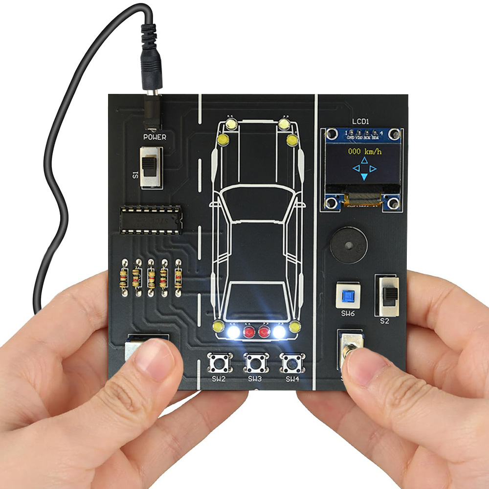 DC5V DIY Car Driving Simulatio - Diy Electronics Projects For Students のレビューと価格