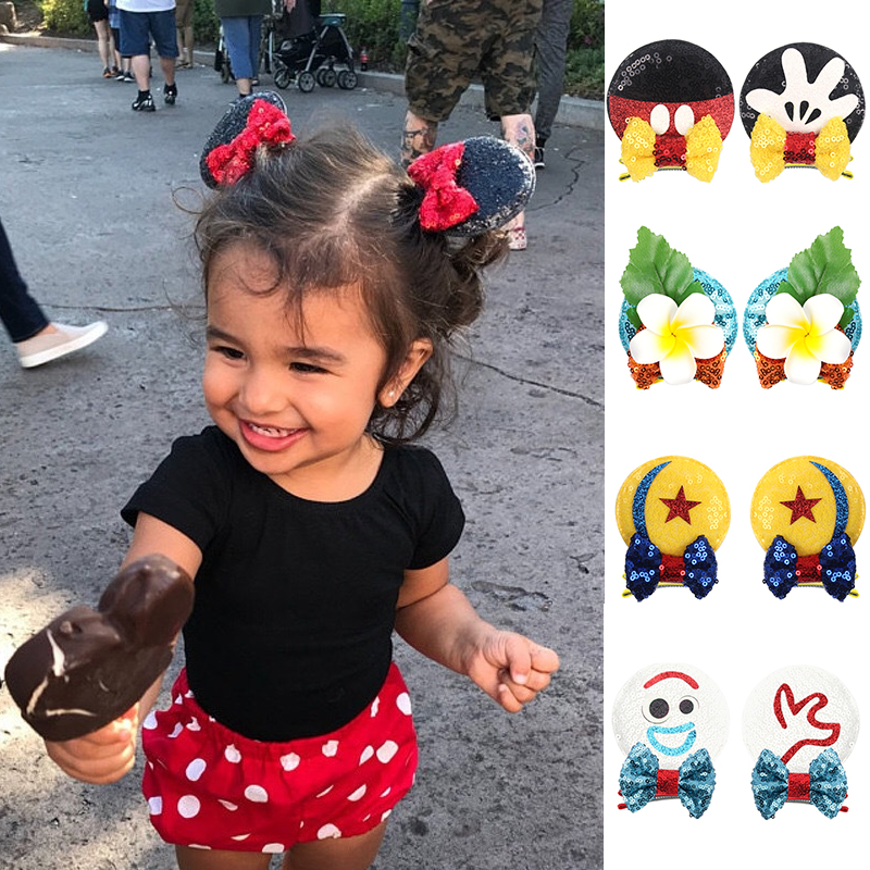 New Cartoon Mouse Ears Bow Cli - Diy Mouse Electronics のレビューと価格