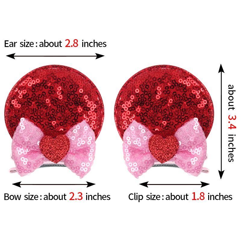 New Cartoon Mouse Ears Bow Cli - Diy Mouse Electronics のレビューと価格