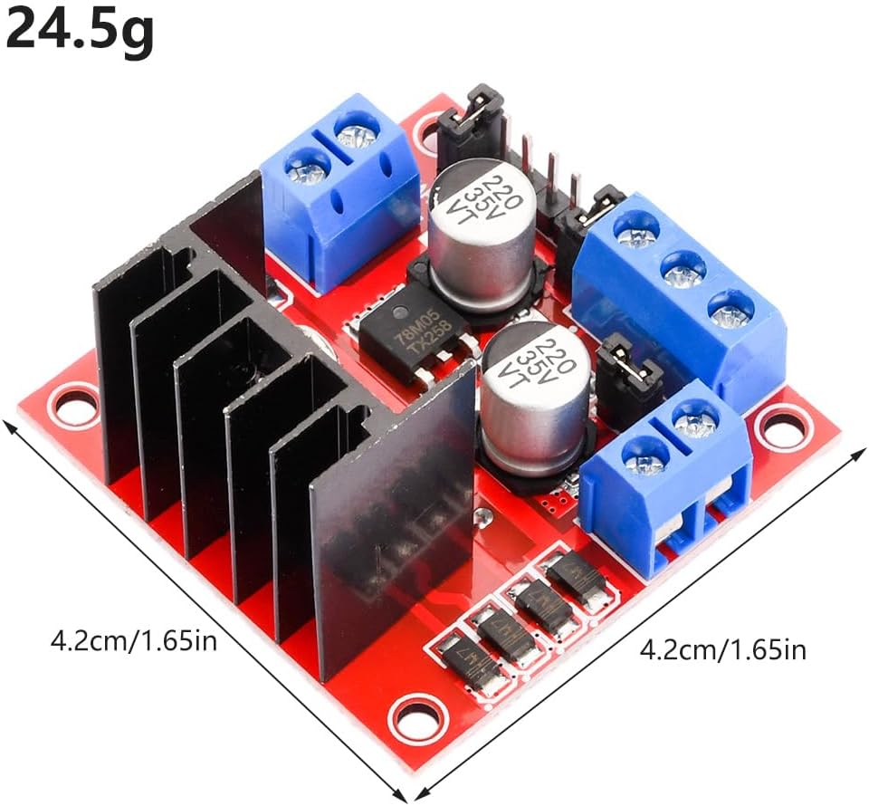 L298N driver board module L298 - L298N Motor Driver のレビューと価格