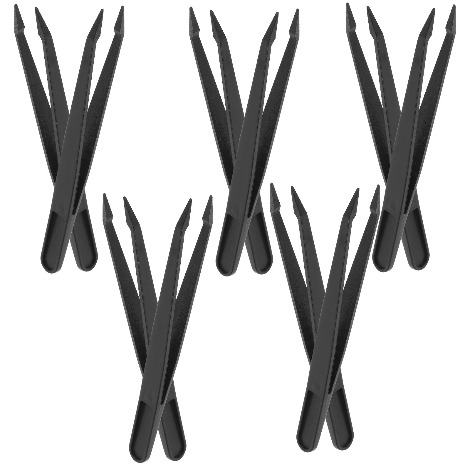 10Pcs Plastic Precision Tweeze - Diy Electronics Art のレビューと価格