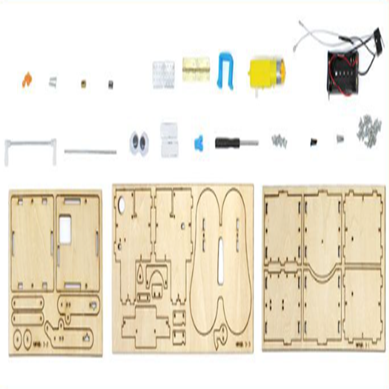 Wooden Assemble DIY Robot Eati - Diy Robot Electronics Kit のレビューと価格