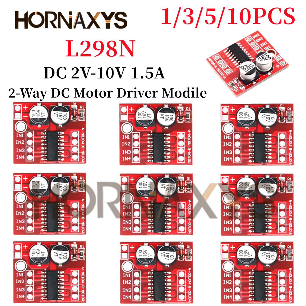 1-10PCS MX1508 DC Motor Driver - L298N Motor Driver のレビューと価格