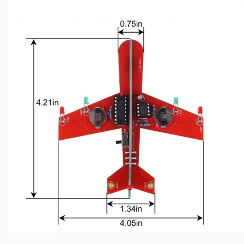 DIY Airplane Electronic Kit LE - Diy Electronics Projects For Students のレビューと価格