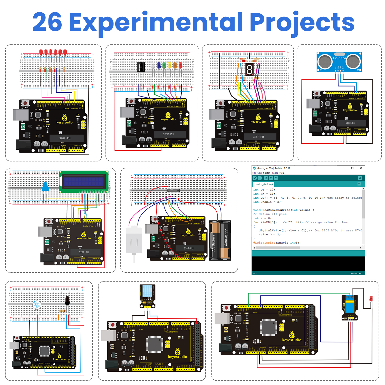 Keyestudio Basic Programmable  - Diy Electronics Basics のレビューと価格