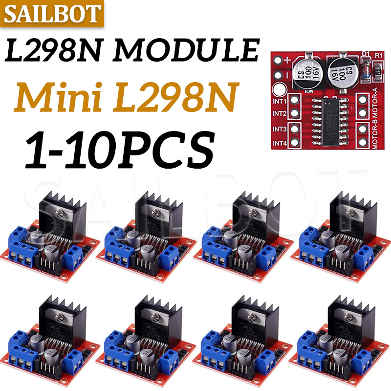 1/5/10PCS L298N DC Motor Drive - L298N Motor Driver のレビューと価格