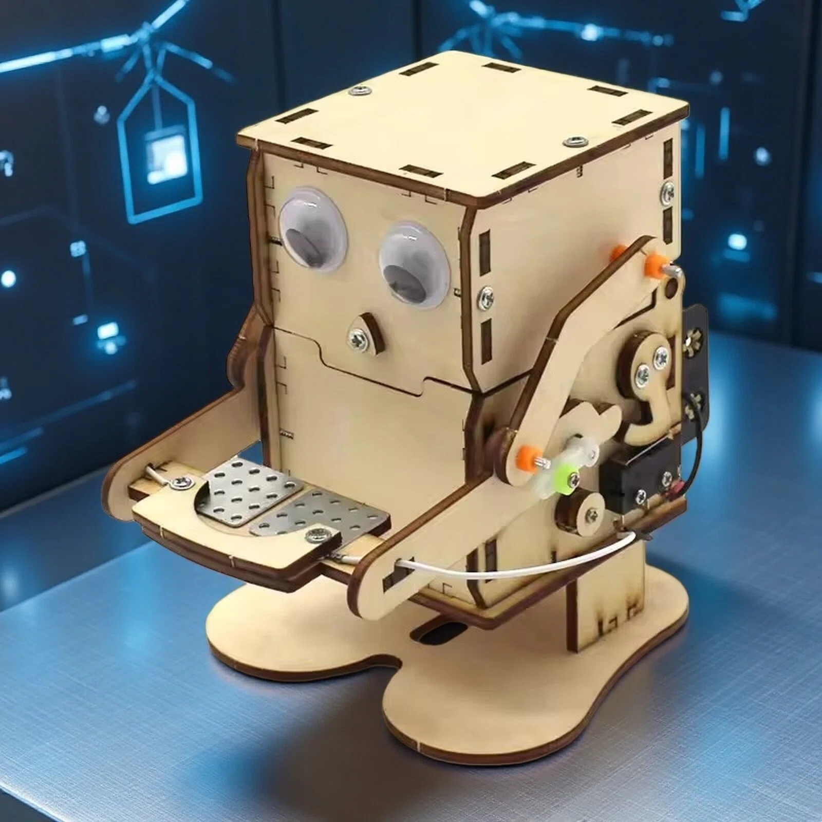 DIY Coin swallowing robot Coin - Diy Robot Electronics Kit のレビューと価格