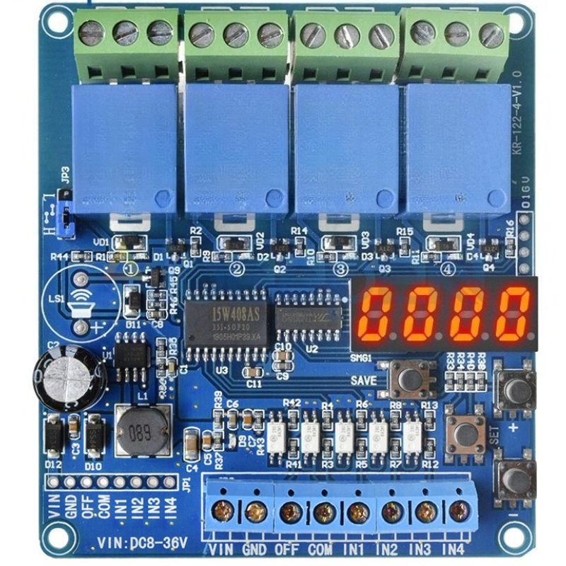 4 Channel Multifunction Relay  - Useful Diy Electronics Projects のレビューと価格
